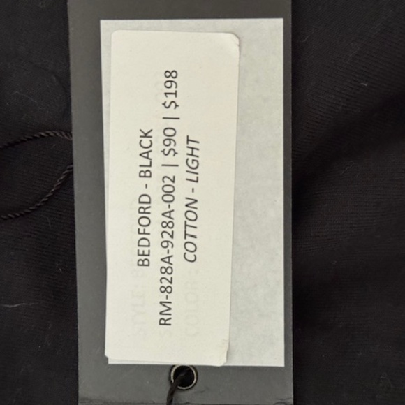 Rails Men's Bedford Black Bomber Jacket - Size Large - Picture 5 of 5